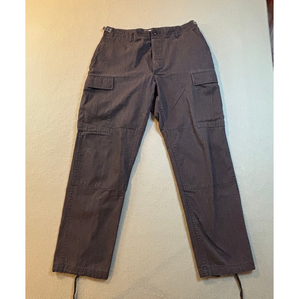 Propper BDU Cargo Pants Mens Medium Regular Black Tactical Military Combat Twill